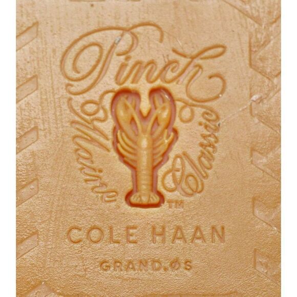 Cole Haan PERFORATED BEIGE GENUINE SUEDE LACE UP SNEAKERS COMFORT SHOES Size 7 - Picture 12 of 12